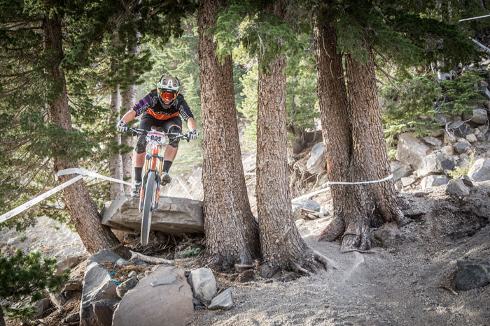 Ryan Gardner (Kona) hopes to use his EWS experience to repeat in Mammoth. Photo: Called To Creation