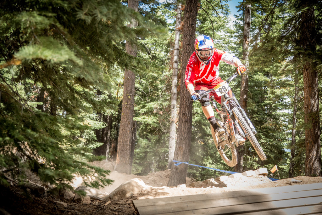 After ten years dominating downhill mountain biking Curtis Keene dove into the enduro scene in 2012. He displayed plenty of skill at the 2015 Northstar Enduro.