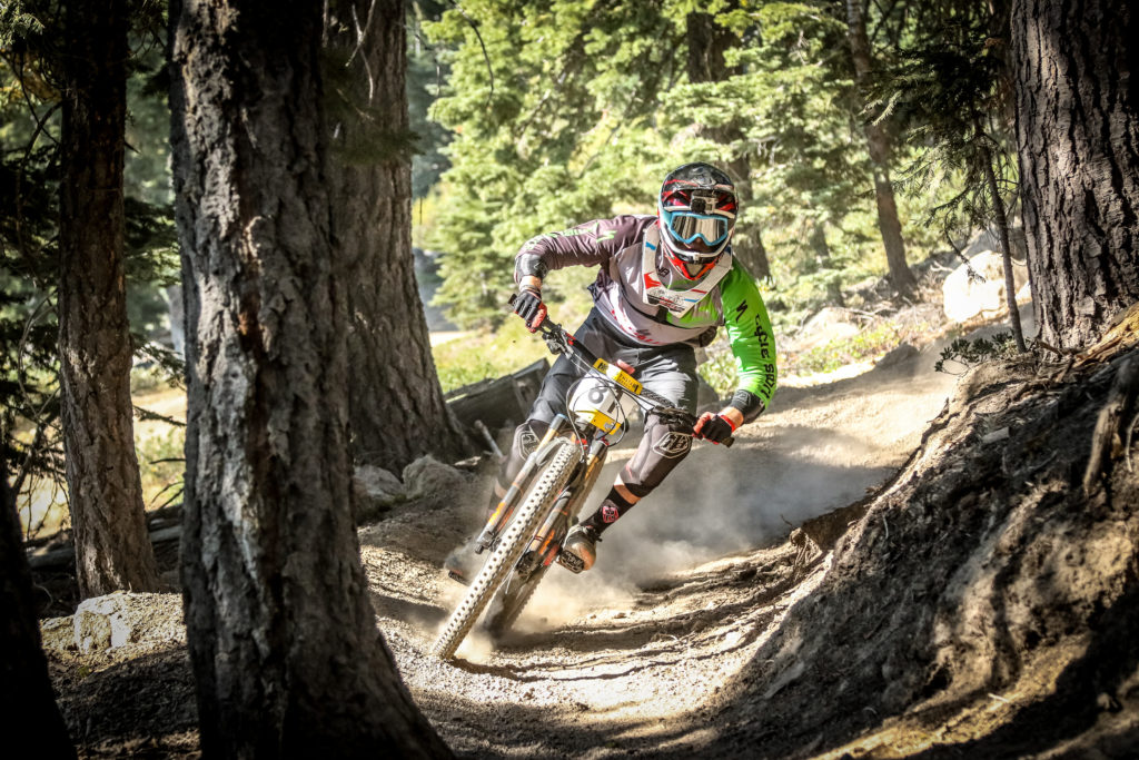 Nicholas Gallizioli at the Northstar Enduro. Photo: Called to Creation.