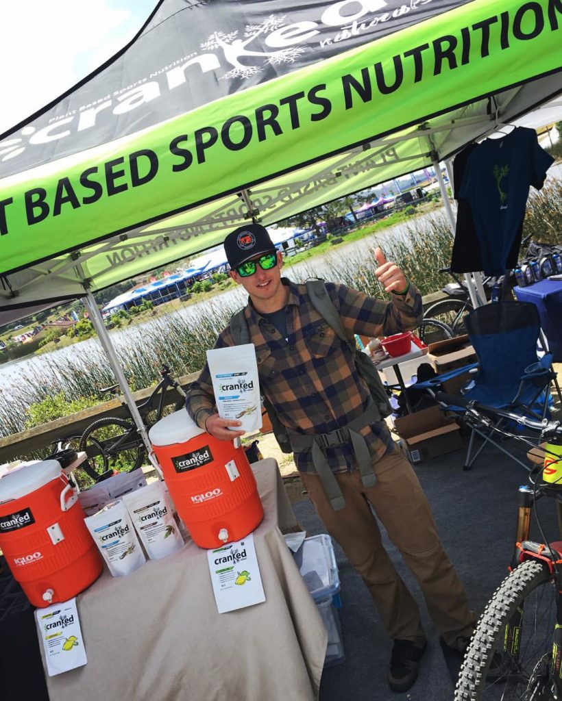 Cranked Naturals pro rider Marco Osborne stoked at this year's Sea Otter Classic.