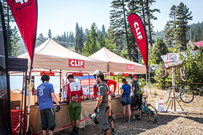 Clif Bar at the 2016 Northstar Enduro – round 6 of the California Enduro Series, and  the second round of the CES Golden Tour (Called To Creation).