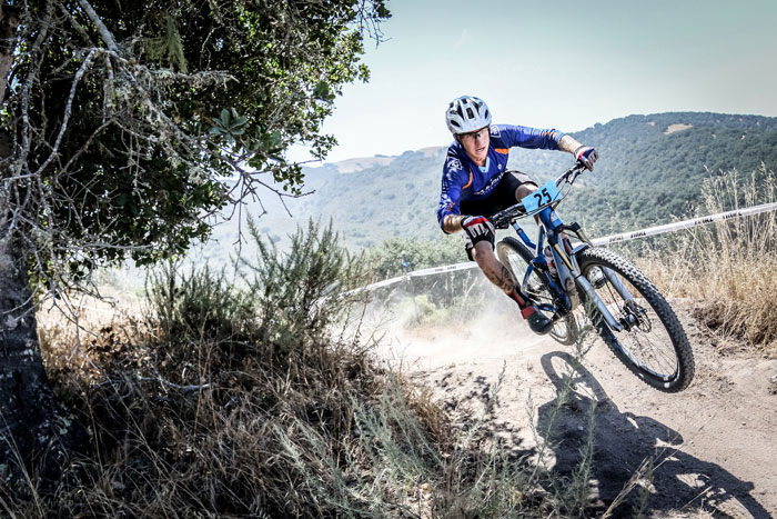 Cory Sullivan let off the brakes at the Toro Enduro, which featured plenty of Central Coast sand and an obscene amount of poison oak. Photo: Called to Creation.